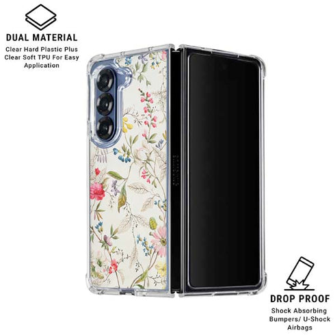 Wildflowers by William Kilburn Galaxy Z Fold6 Clear Case